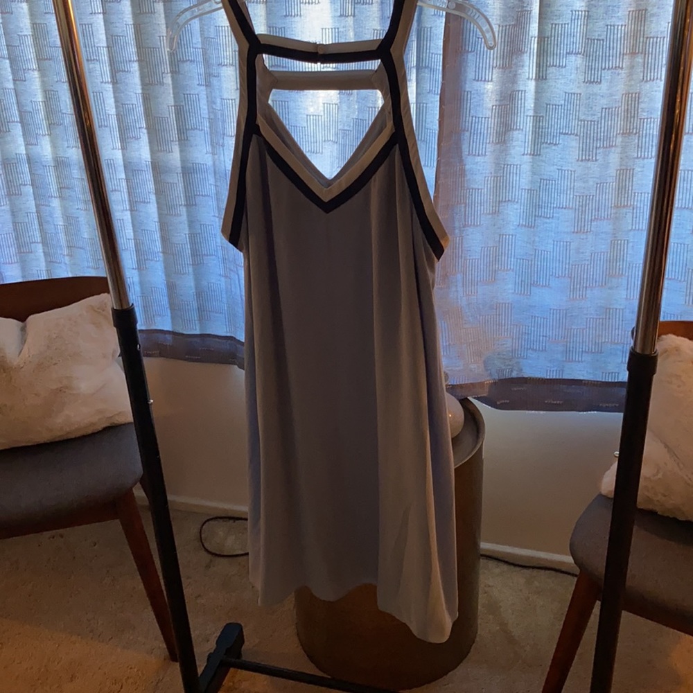 BCBGMaxazria blue dress